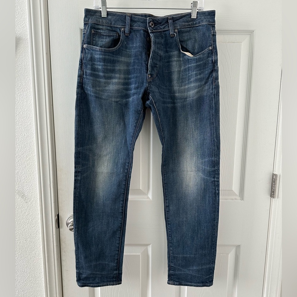 G-star 3301 Raw Men's Blue Denim Jeans
